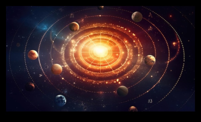 Saules sinhronitāte: mūsu debesu ģimenes perfektā harmonija