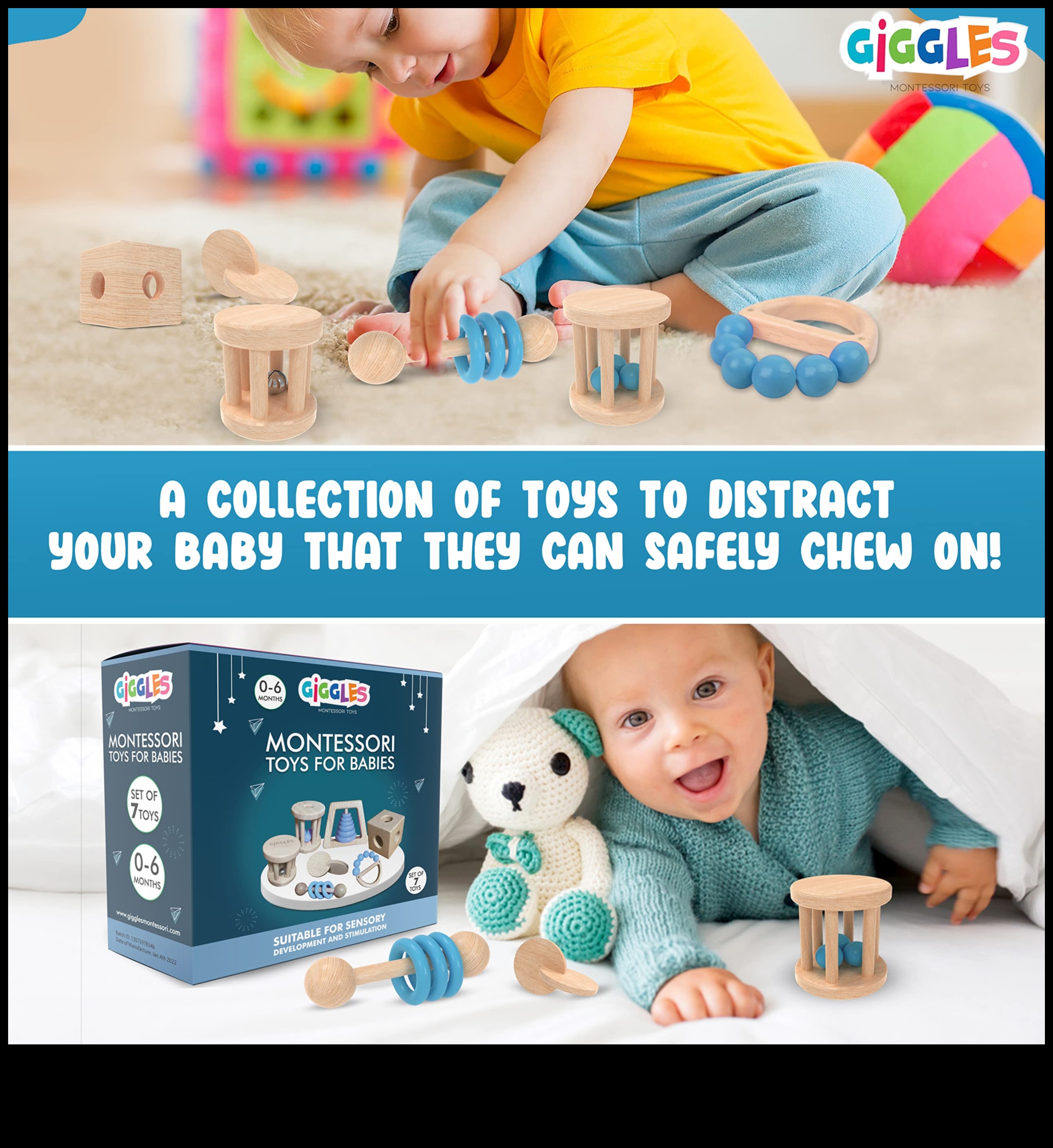 Giggle Gear: rotaļīgi piederumi laimīgiem mazuļiem