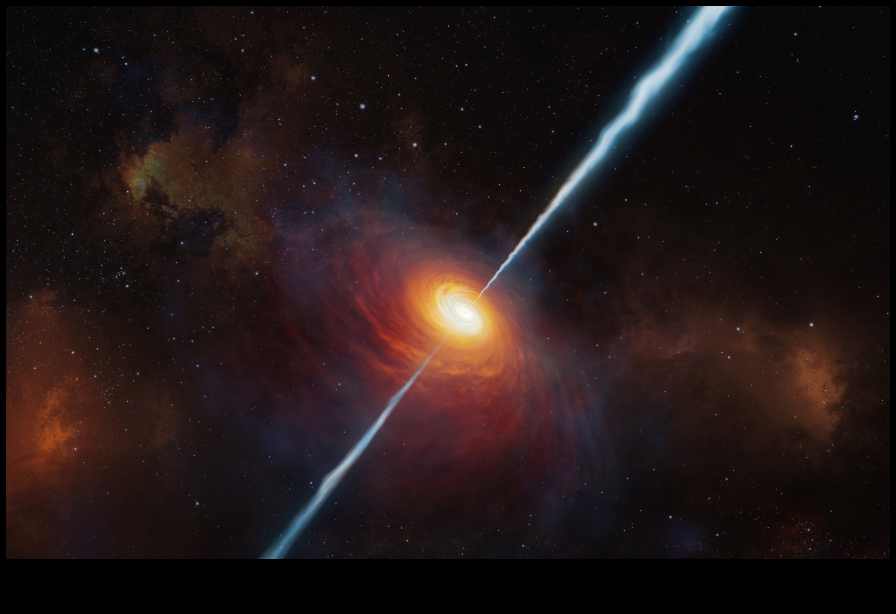 Kvantu kvazāri – spilgtākās gaismas Visumā 2 Kvantu kvazāri: Kosmiskās skatuves apgaismojums ar intensīvu mirdzumu