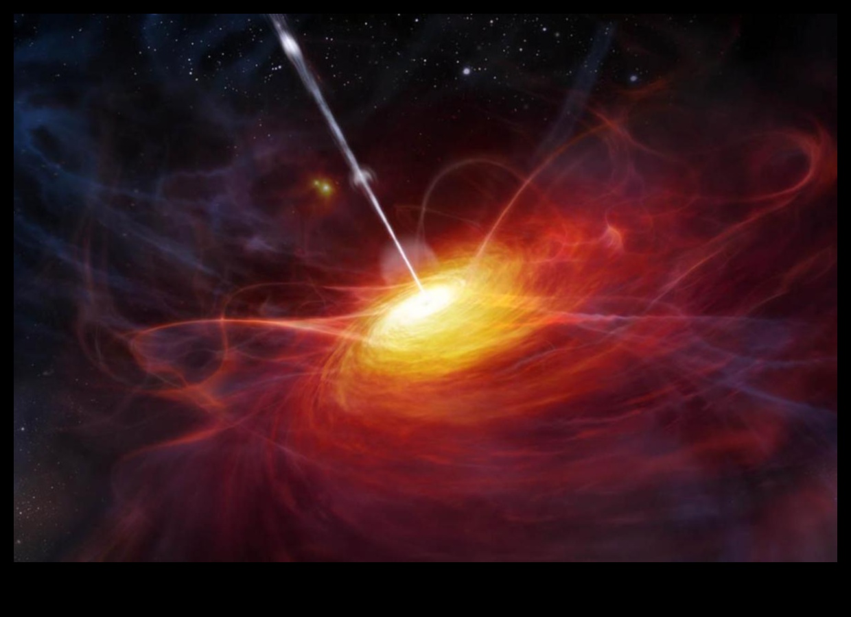 Kvantu kvazāri – spilgtākās gaismas Visumā 3 Kvantu kvazāri: Kosmiskās skatuves apgaismojums ar intensīvu mirdzumu