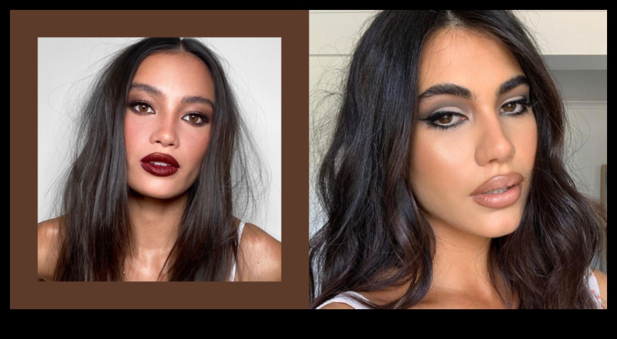 Glam Meets Grunge: nervozi klasiskā vakara grima stila pavērsieni