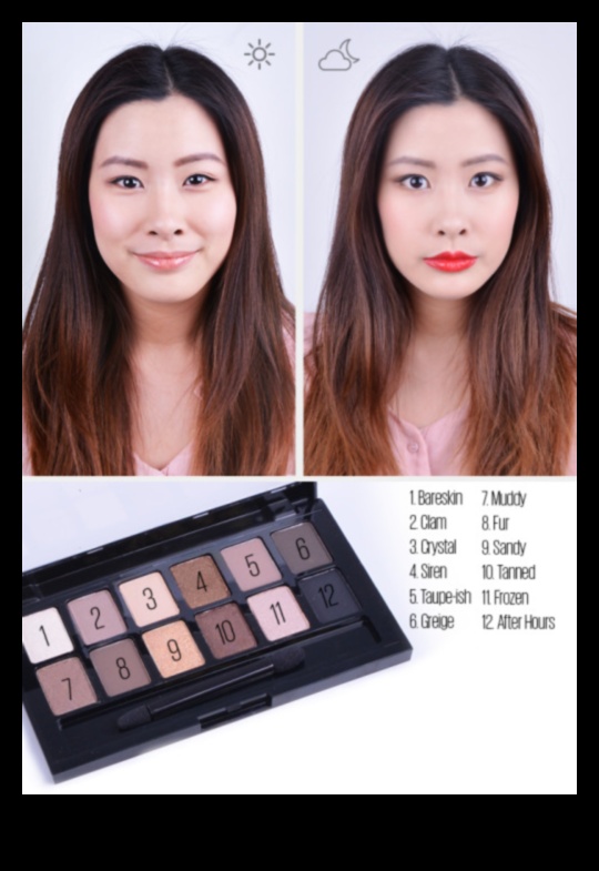 Pārveidošana no dienas uz nakti: padomi acu ēnu izskata maiņai