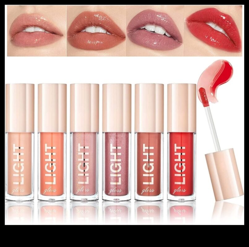 Krāsainas kolekcijas: eksperimentējiet ar unikālām lūpu spīduma nokrāsām