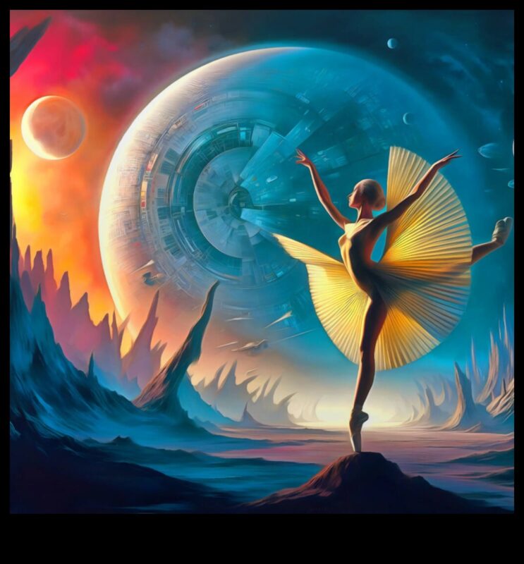 Starpzvaigžņu balets: Graciozas kustības Kosmosa dejā