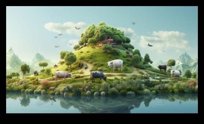 Zemes elegance: atklāta graciozu un skaistu ainavu skate